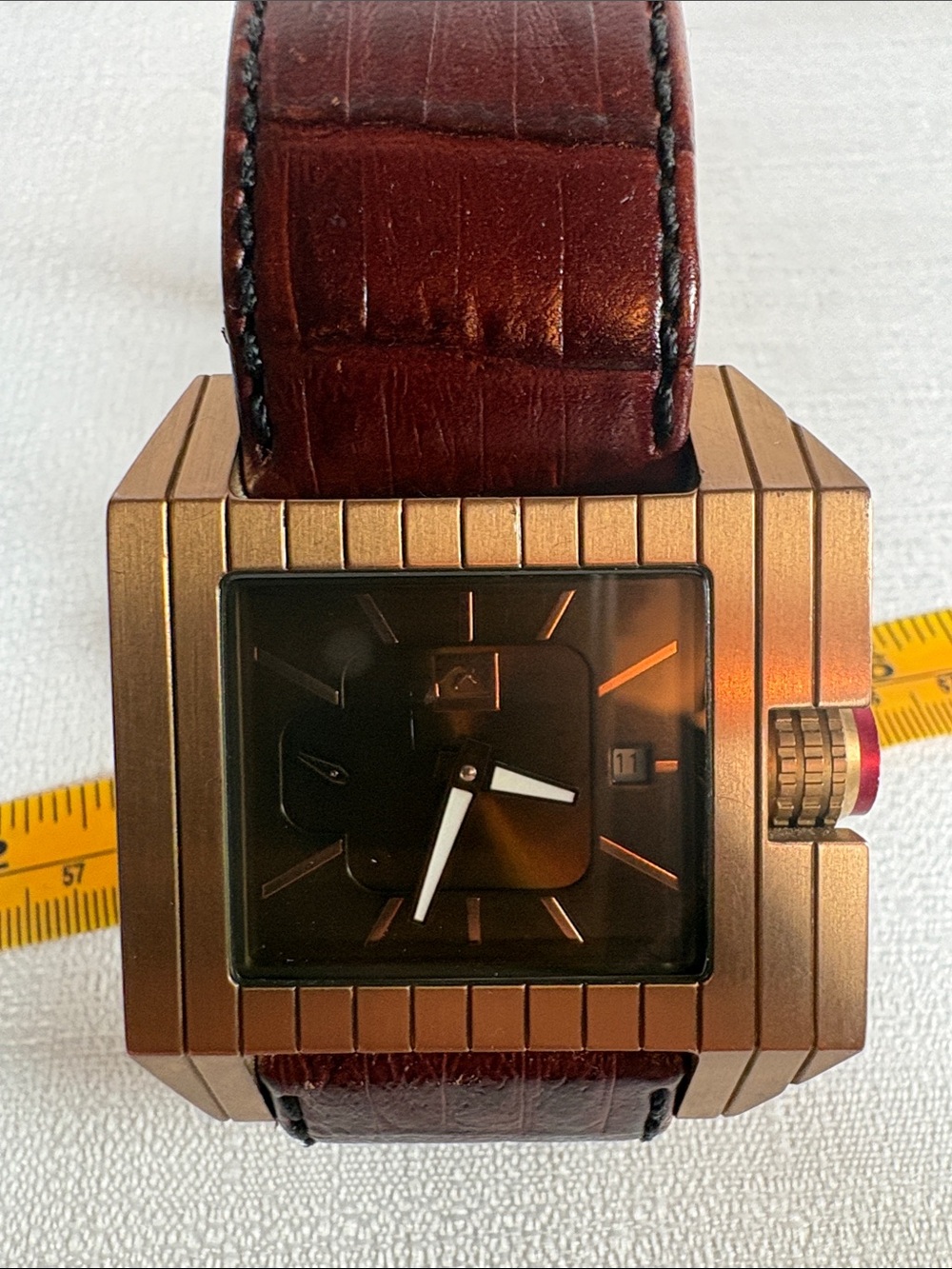 Men's Baron Square Dial Automatic Watch
